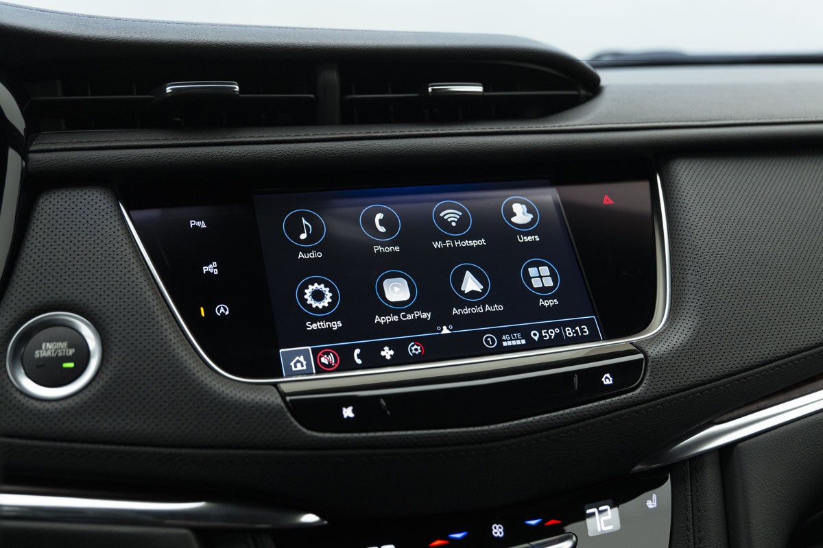 The Premium Technology Packed Infotainment System of the Cadillac XT5