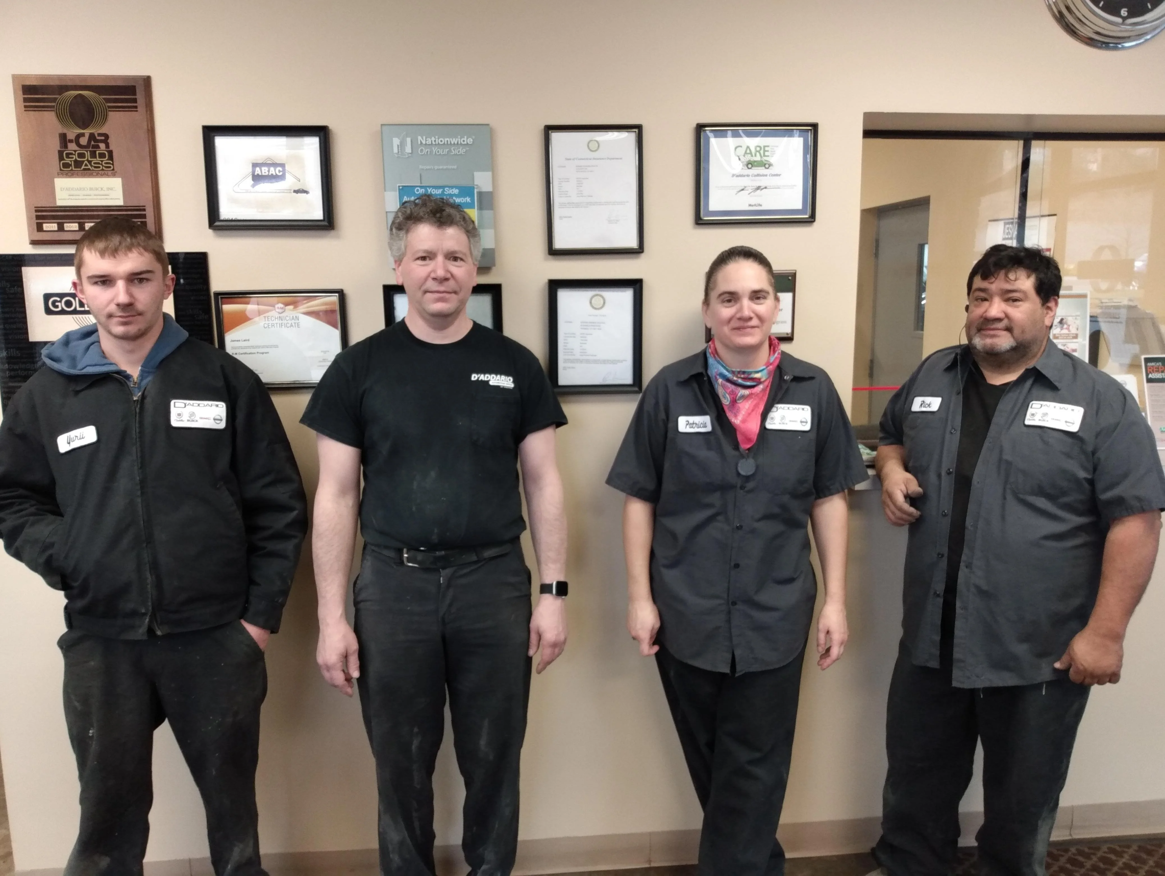 Collision And Paint Staff