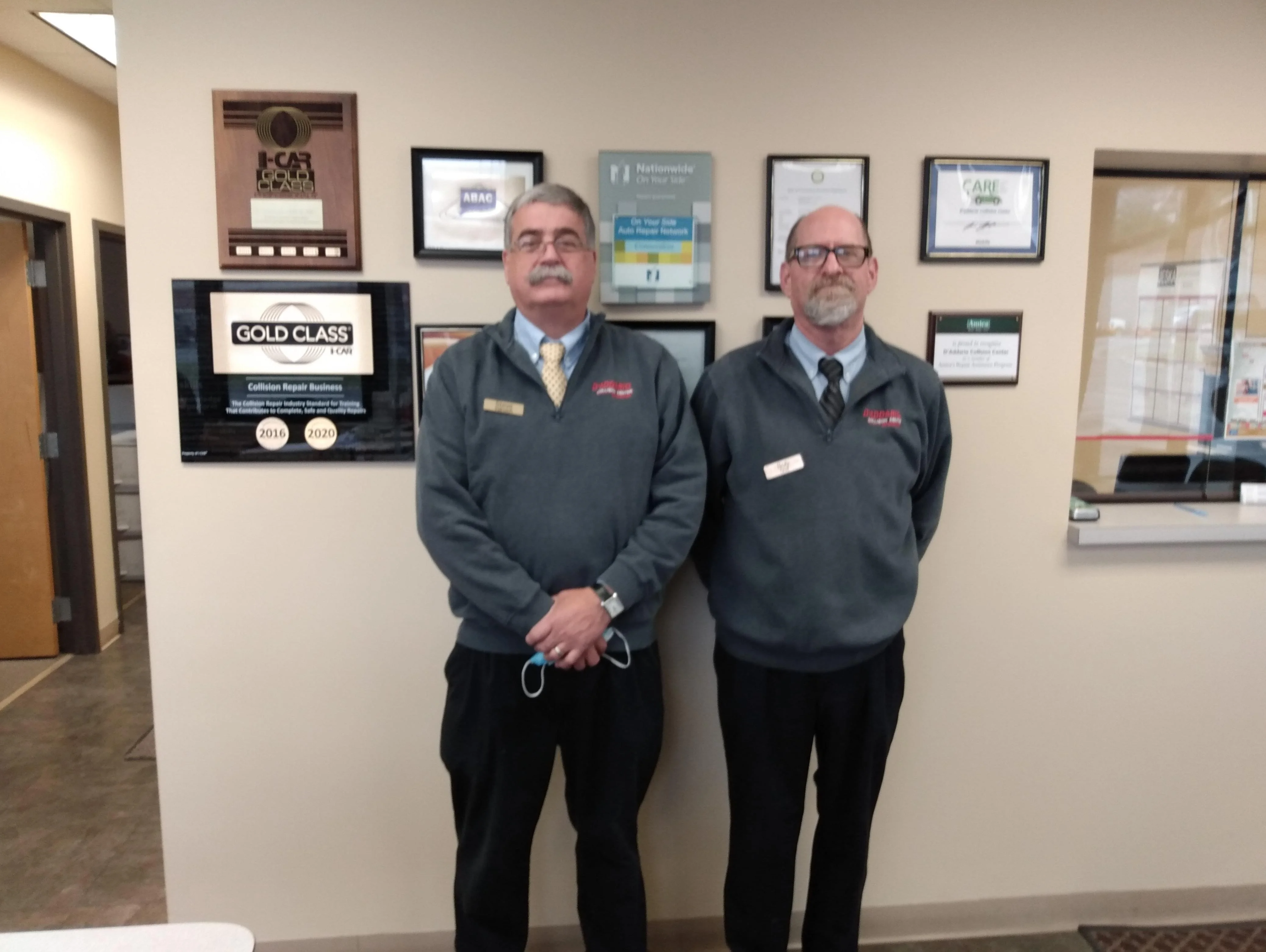 Collision And Paint Lead Staff